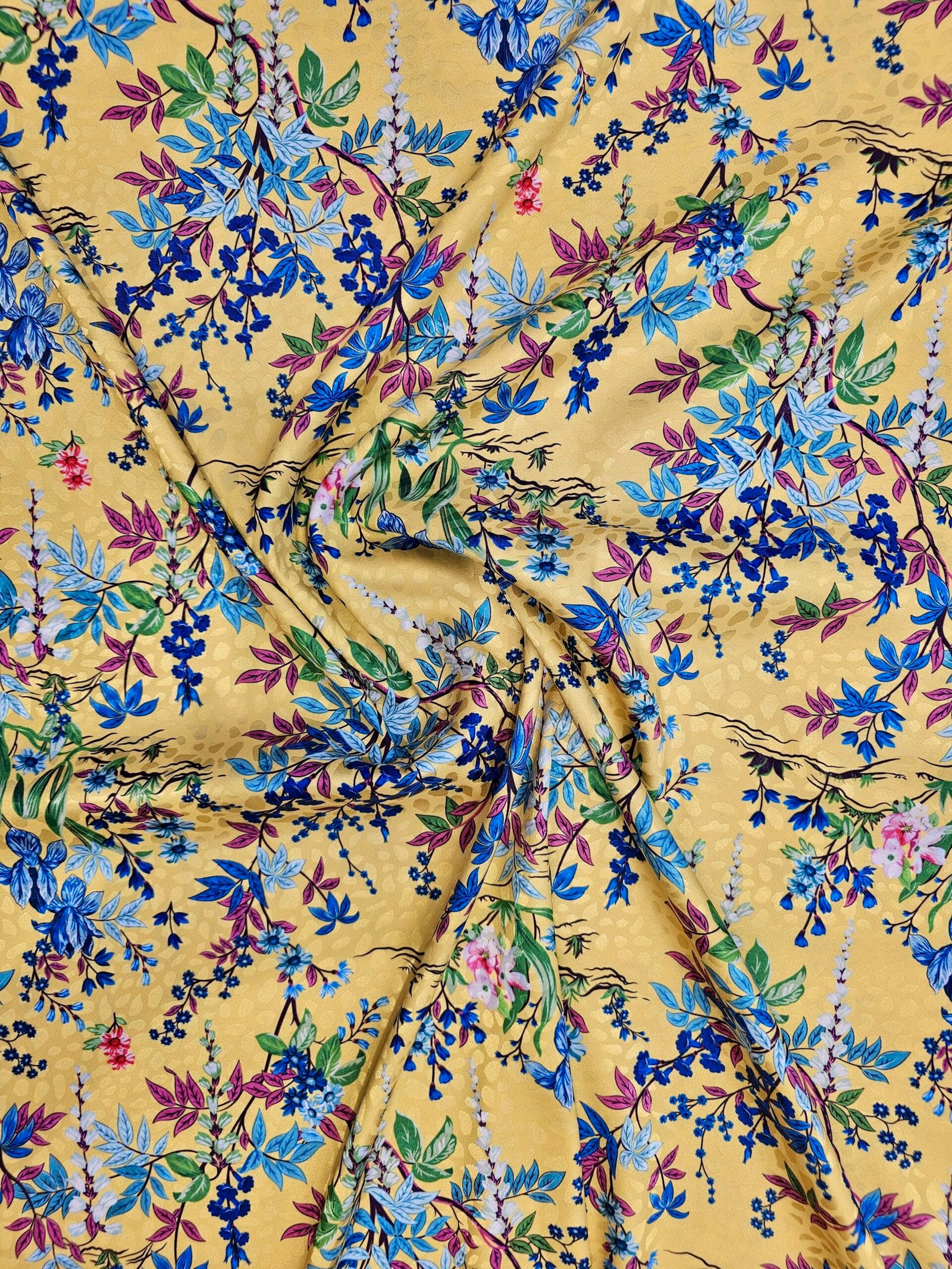 Silk Jacquard