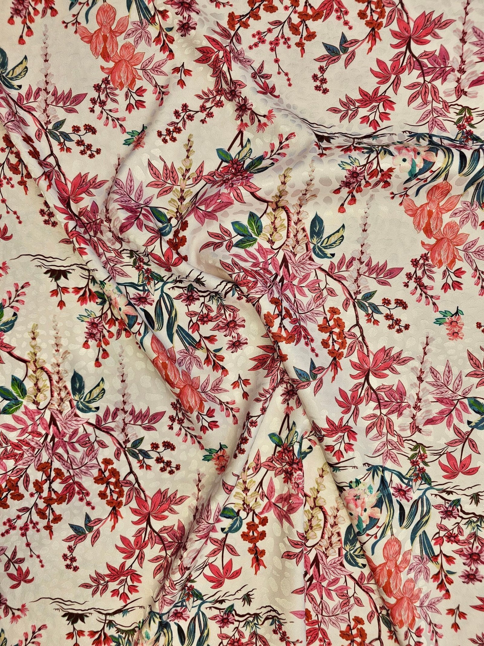 Silk Jacquard